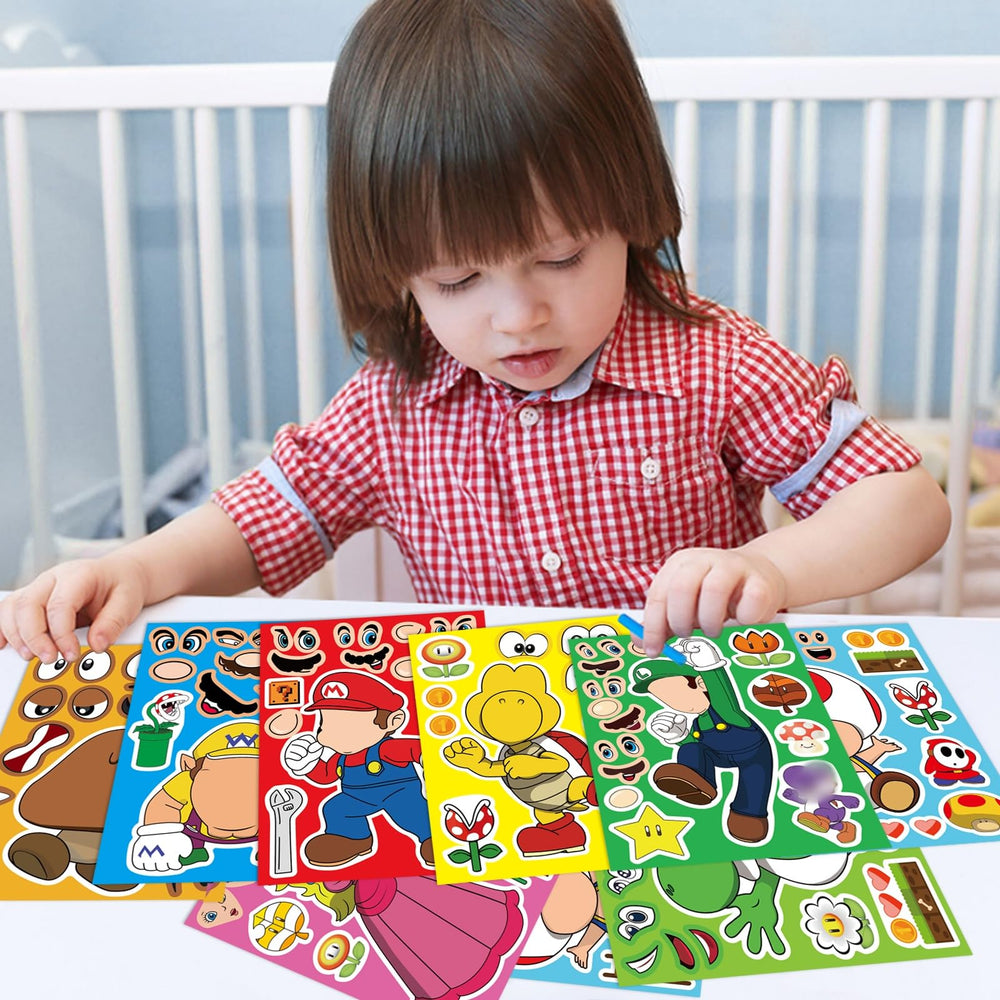 Close-up of waterproof PVC stickers for durable party decor