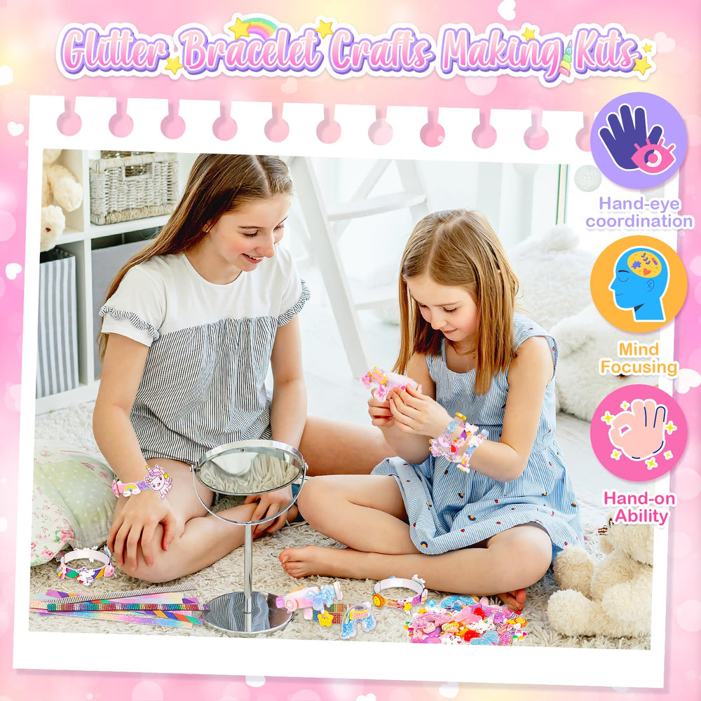 Smooth bracelet bands from Eichhoo kit for safe crafting