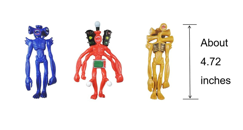 EICHIMEOW Siren Head figures, detailed design for role-play scenarios.