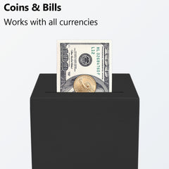 EIENHOSHI aluminum piggy bank emphasizes unbreakable, secure savings