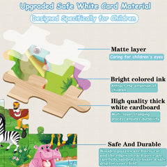 Eirenke puzzle frame keeps pieces in place during learning and play sessions