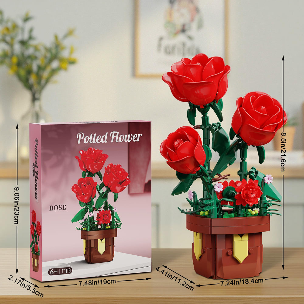 EITOLNR 307-piece kit for indoor decor and desk display.