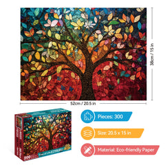 EIYRURU 300-piece large-piece puzzle designed for easier handling and family fun