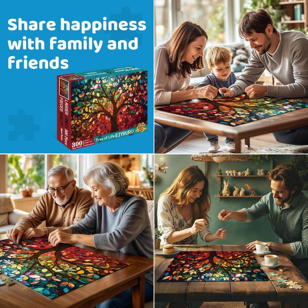 EIYRURU Glossy, dust-free finish keeps pieces tidy and easy to handle