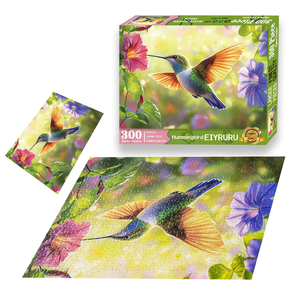 EIYRURU recycled paper puzzle material: eco-friendly construction for responsible enjoyment.