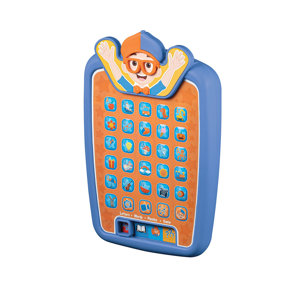 ekids Blippi tablet gift-ready packaging ideal for birthdays.