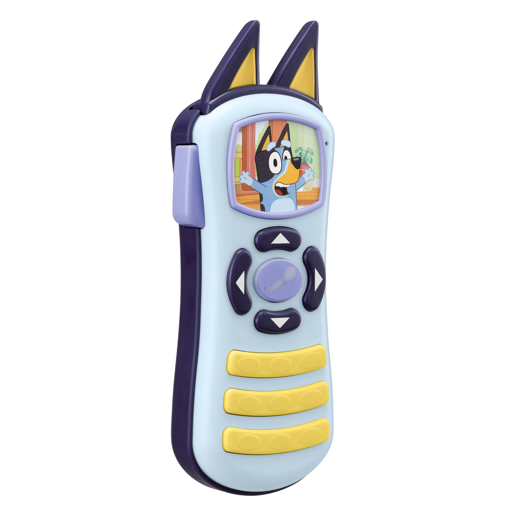 ekids Bluey toy is lightweight and travel-ready for car rides.
