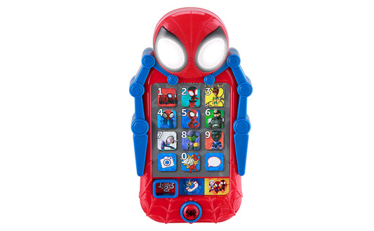 ekids Spidey Phone Home Screen with colorful app icons for pretend play