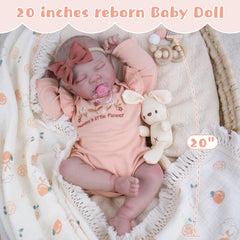 EKOKIZ doll with magnetic pacifier accessory for authentic moments