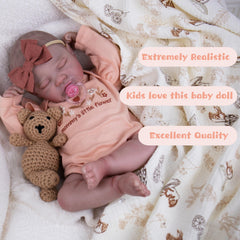 EKOKIZ safety-certified doll suitable for ages 3 and up