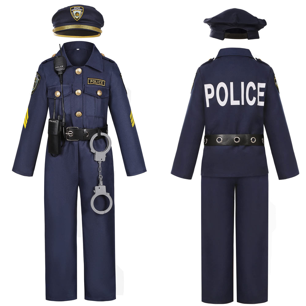 Ekoropshop police officer hat; adds authentic touch for role-play and photos.