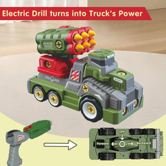 EKU EASYKU missile truck motorized movement showcased during play