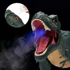 EKU EASYKU RC dinosaur roaring lights—enhanced sensory fun.