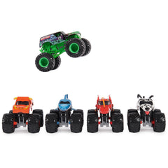 El Toro Loco 1:64-scale truck with vibrant flames for dramatic stunt scenes.