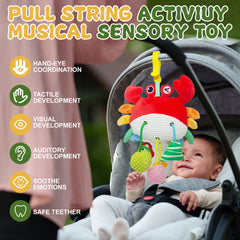 ElapseGlow crab squeaker and rattle providing engaging sound during play
