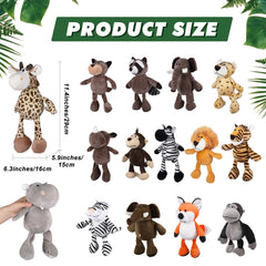 Elcoho lion plush with vivid mane for comforting playtime