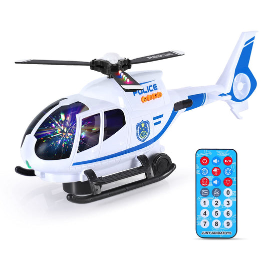 Ele ELEOPTION airplane toy front view with infrared remote for engaging play