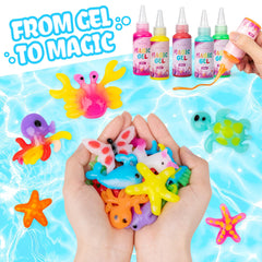 Eleanore's Diary fifty milliliter gel bottles with vibrant color for quick DIY projects.