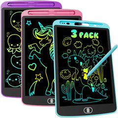 Electight 10-inch LCD tablet front view with a clear doodling surface.