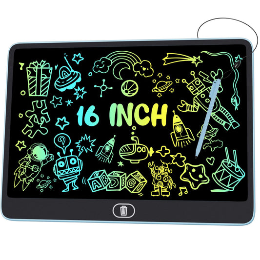 Electight 16 inch LCD writing tablet with a large screen for easy doodling