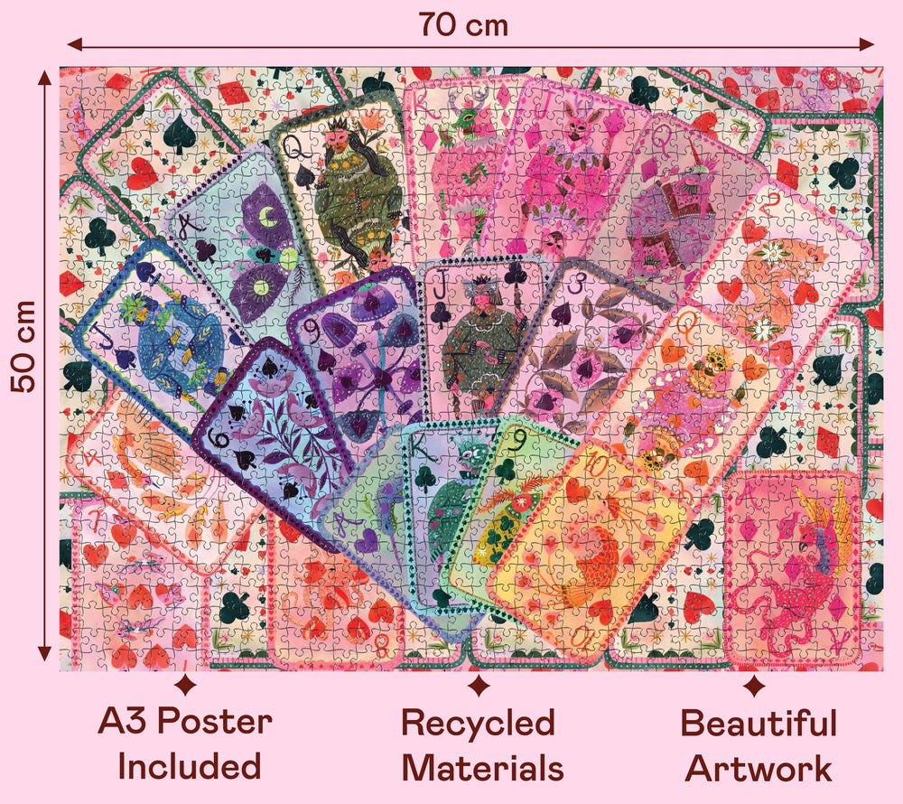 Elena Essex matte finish puzzle glare-free image for easy viewing while assembling