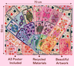 Elena Essex matte finish puzzle glare-free image for easy viewing while assembling