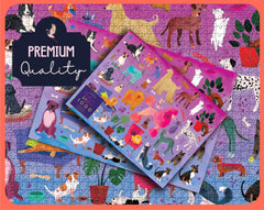 Elena Essex puzzles puppy scene ideal for family puzzle nights