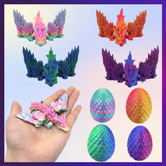 ELETON dragon egg toy collection showcasing multiple colors and options