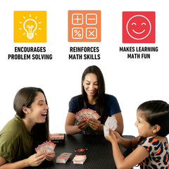 Elevate Prep Target Math Game cards for fast-paced practice in addition and subtraction.