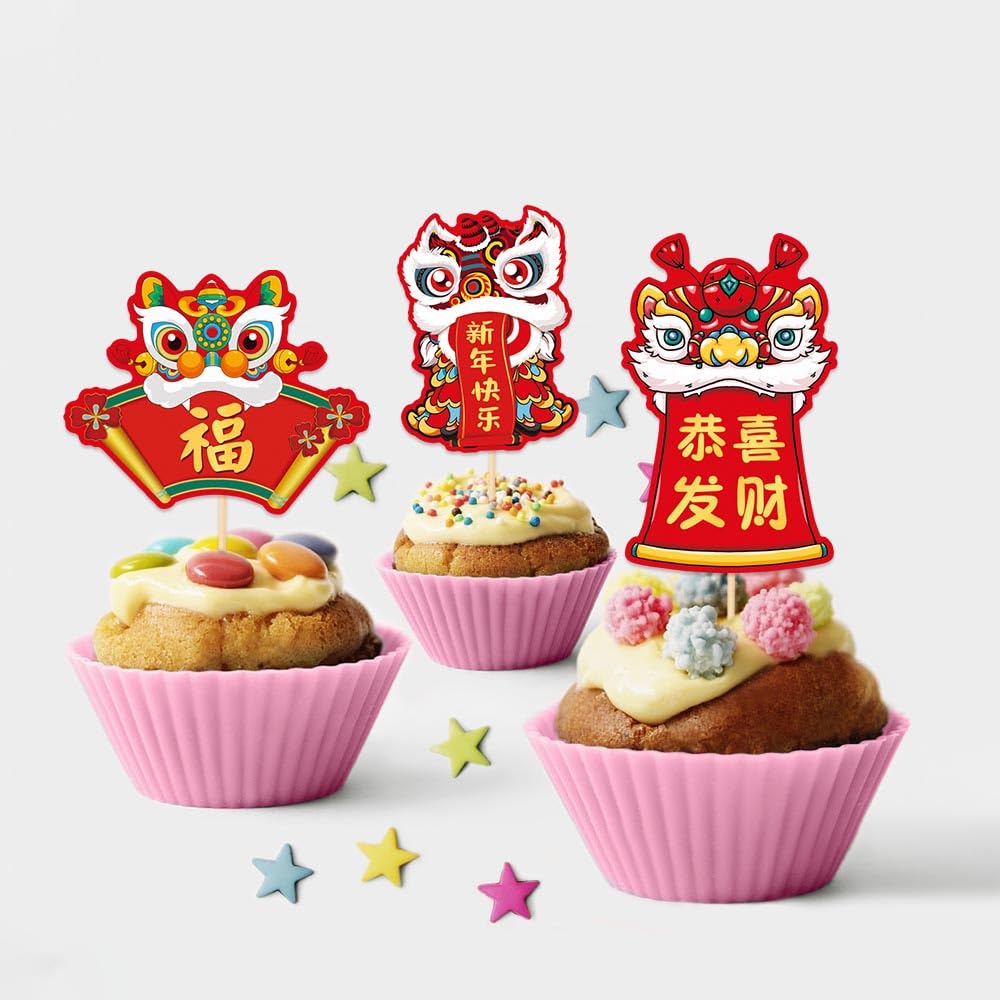 Elevizzle 2026 Chinese New Year toppers create timely themed desserts.