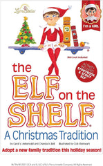 Elf on the Shelf adoption certificate invites kids to register online.
