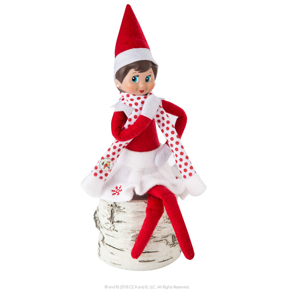 The Elf on the Shelf festive elf fashion suits family photos and storytelling.