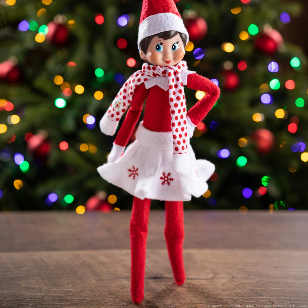 The Elf on the Shelf North Pole runway moment inspires magical morning appearances.