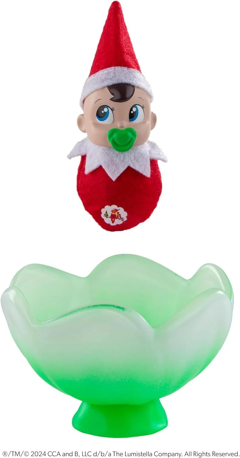 Elf on the Shelf Frost Pips light girl adds warm, inviting scene richness.