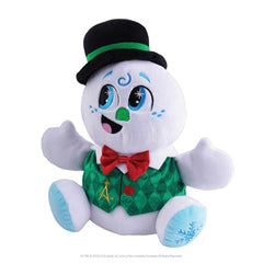 The Elf on the Shelf Razzle 20th anniversary packaging sparkles with festive anticipation.