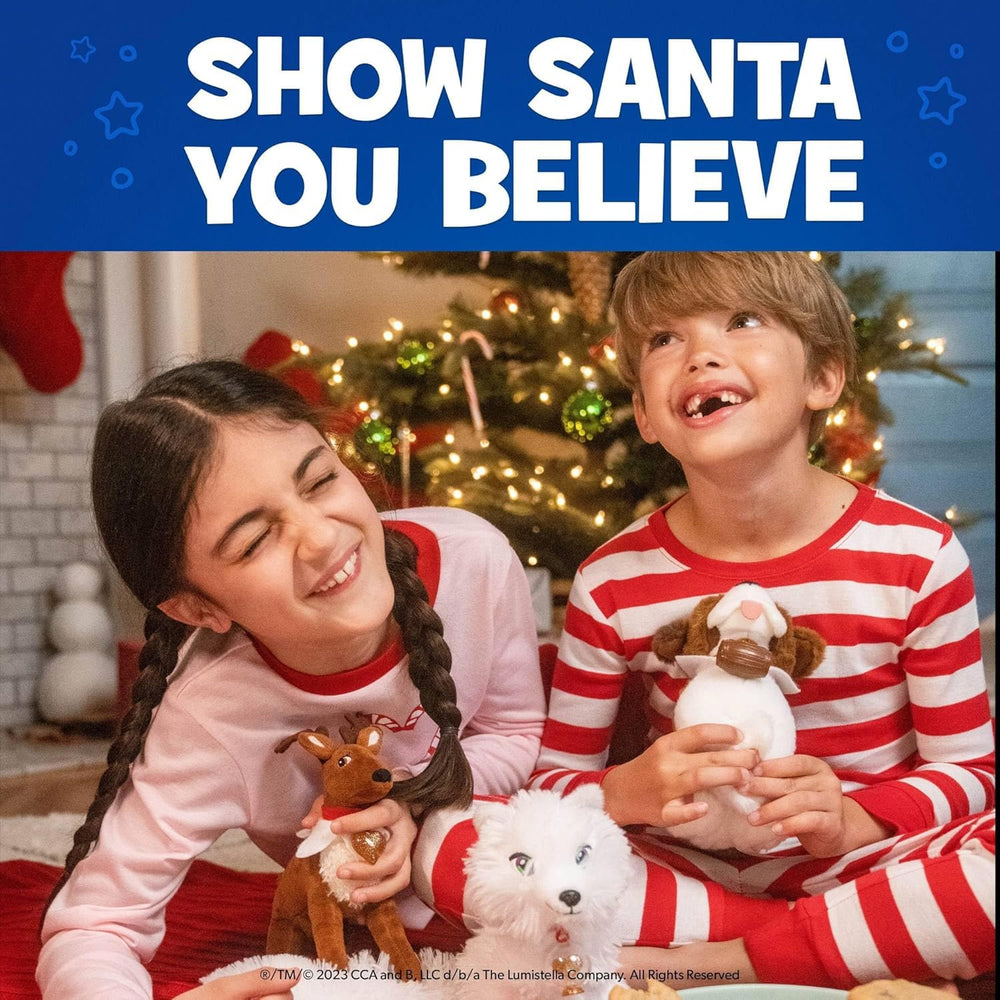 The Elf on the Shelf hardbound illustrated books enrich storytelling moments.