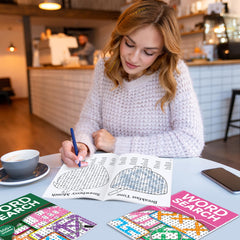 Elfew brain training and stress relief through engaging puzzles and steady focus.