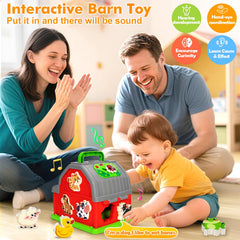 Ellinjan sheep block supports memory and recognition through playful farm-themed learning.