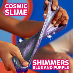 Close-up of texture beads in Elmer's Gue slime highlights tactile crunch