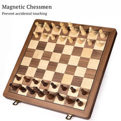 ELONGDI magnetic chess pieces stay securely in place.