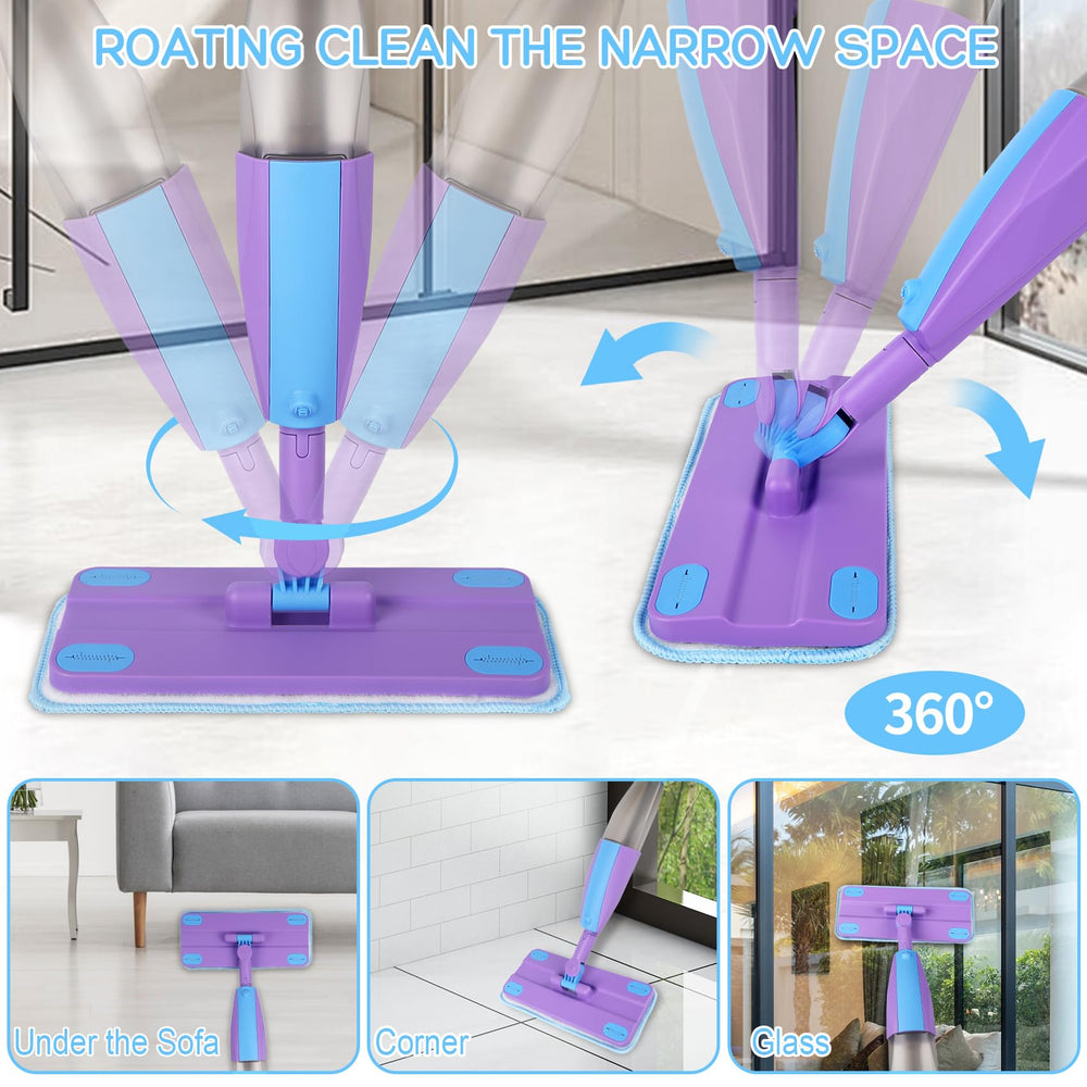 Eloslos washable mop pads enable reuse and easy cleanup