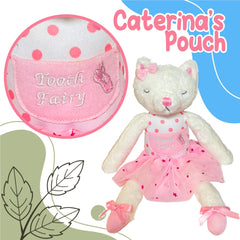elskandi Caterina soft plush material provides a cuddly bedtime companion.