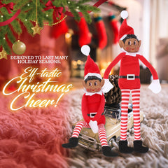 Elves Behavin' Badly Christmas game elf for social gatherings.