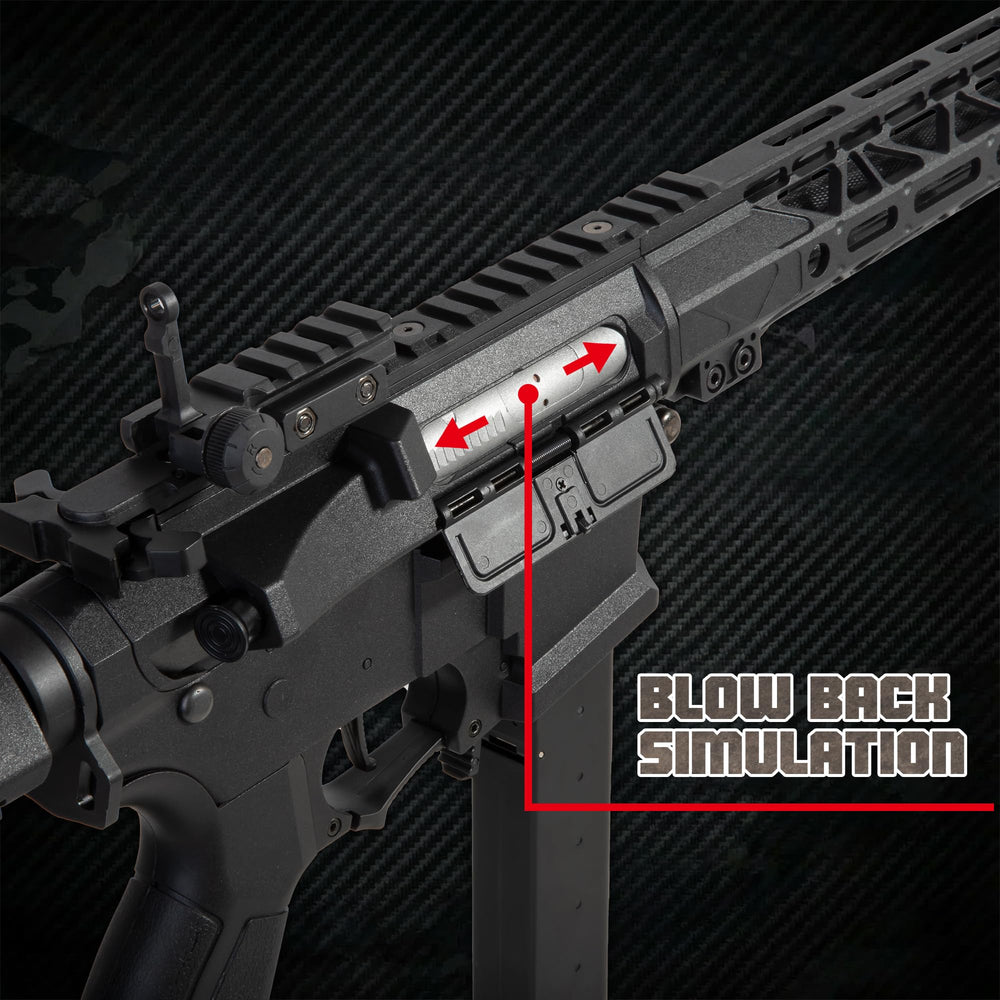 EMERBU ARP9 Plus metal gearset ensures smooth action.