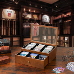 Emfogo gift-ready card collection box is perfect for enthusiasts and collectors