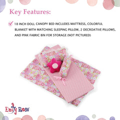 Emily Rose under-bed storage drawer helps organize outfits and accessories