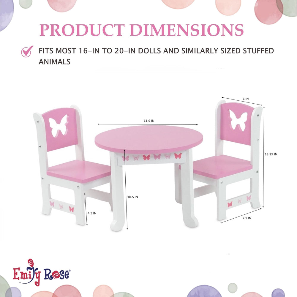Emily Rose butterfly collection coordination with matching bunk bed and wardrobe