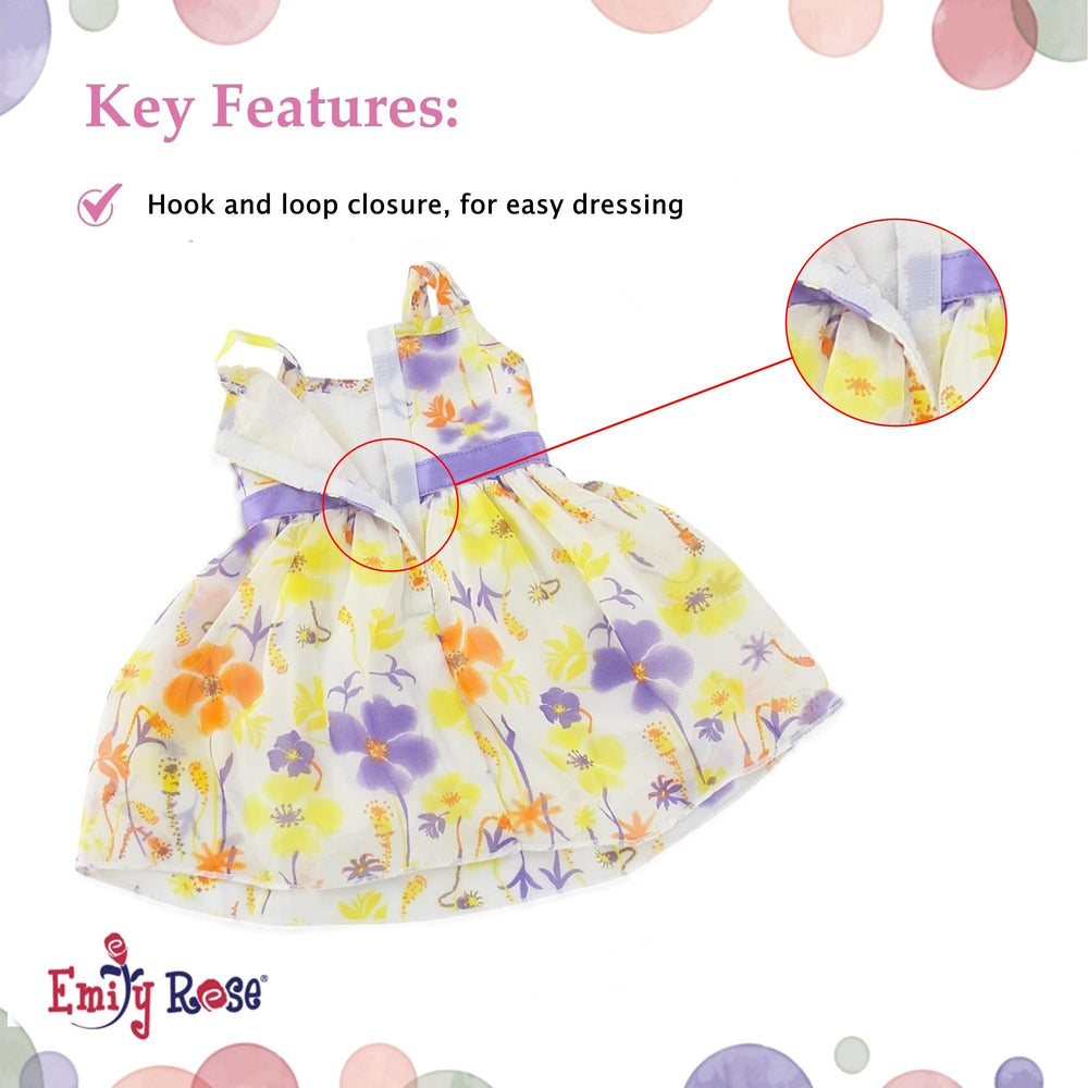 Emily Rose reinforced stitching ensures durable doll clothing