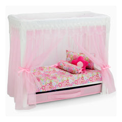 Emily Rose 5-piece bedding set with floral comforter and pillows for cozy styling