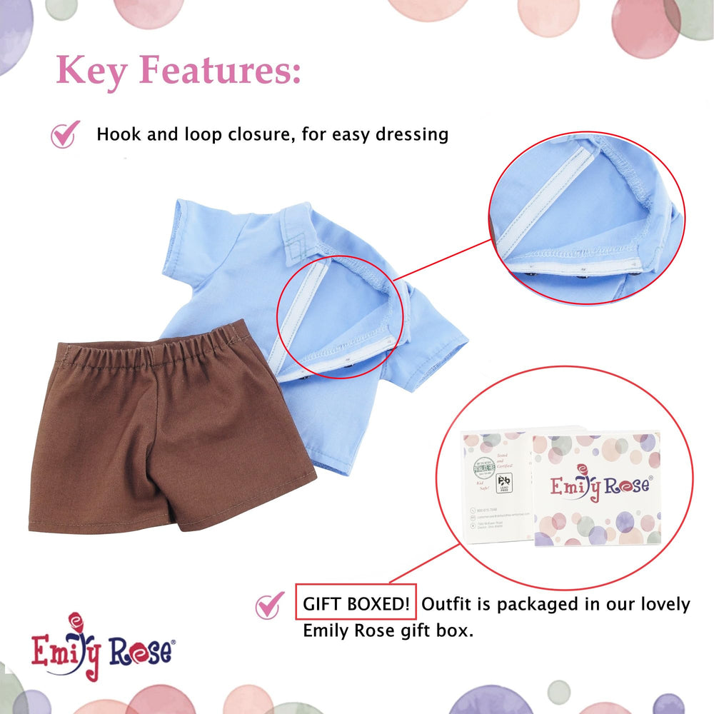Officially licensed Girl Scouts USA product compatible with most 18-inch dolls